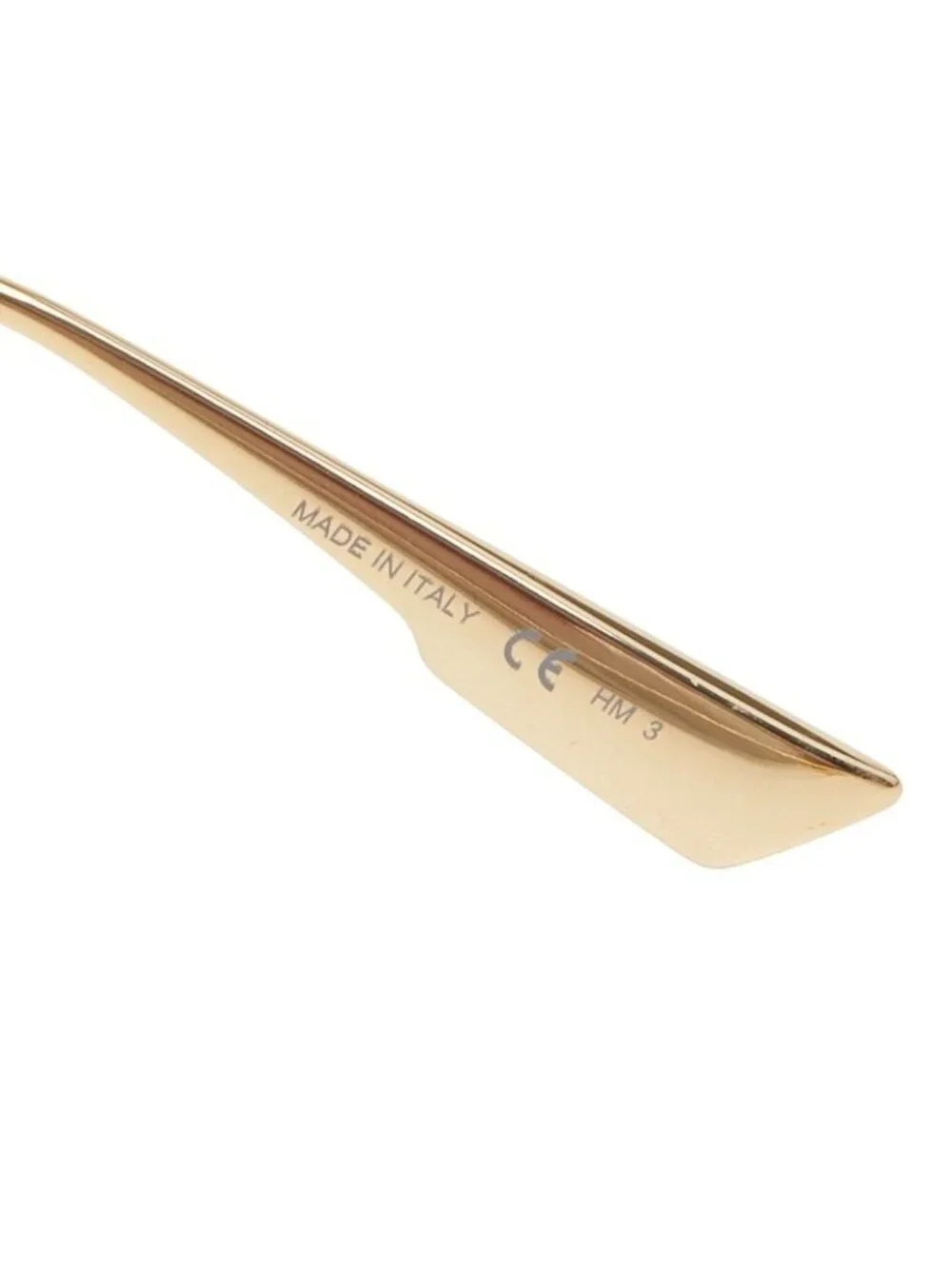 Dior Sunglasses Gold Black Acetate Plated Eyewear